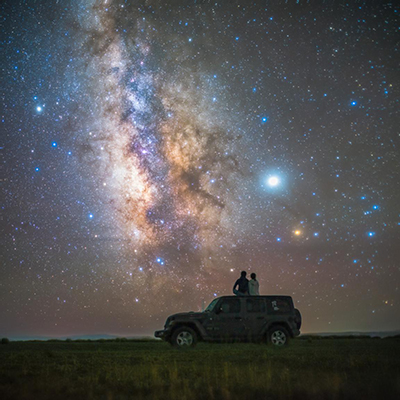 100张;照片;中国星空