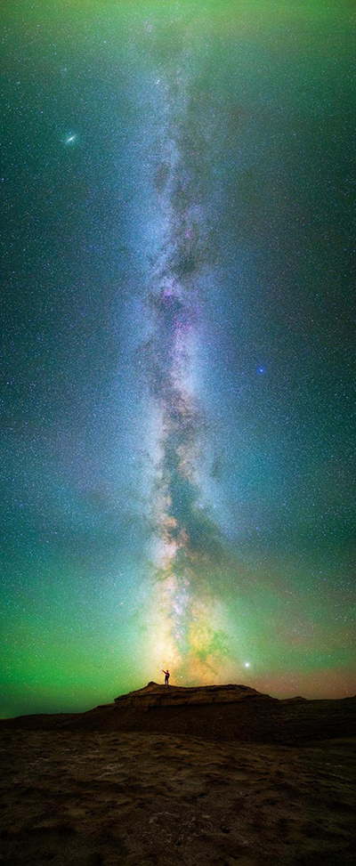 100张;照片;中国星空