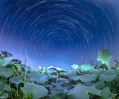 100张;照片;中国星空