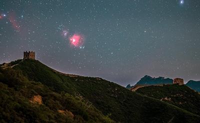 100张;照片;中国星空