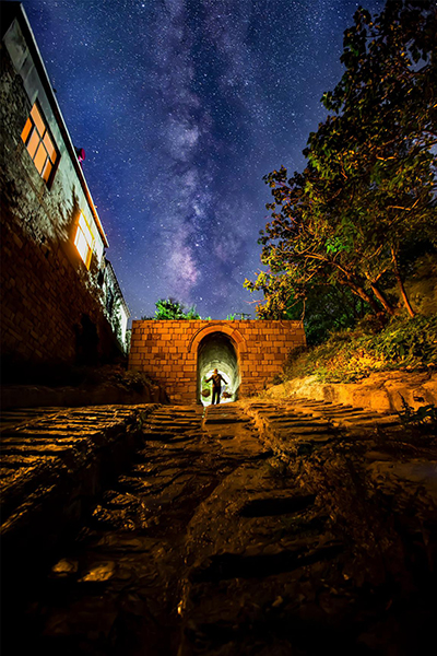 100张;照片;中国星空