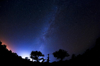 100张;照片;中国星空