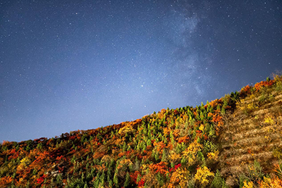 100张;照片;中国星空