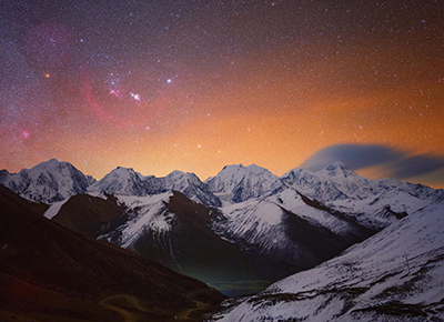 100张;照片;中国星空