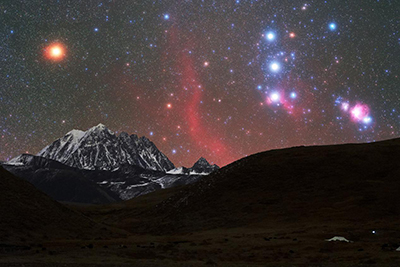 100张;照片;中国星空