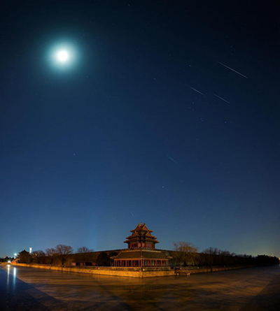 100张;照片;中国星空