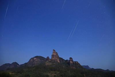 100张;照片;中国星空