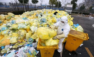 丢弃;口罩;哪里