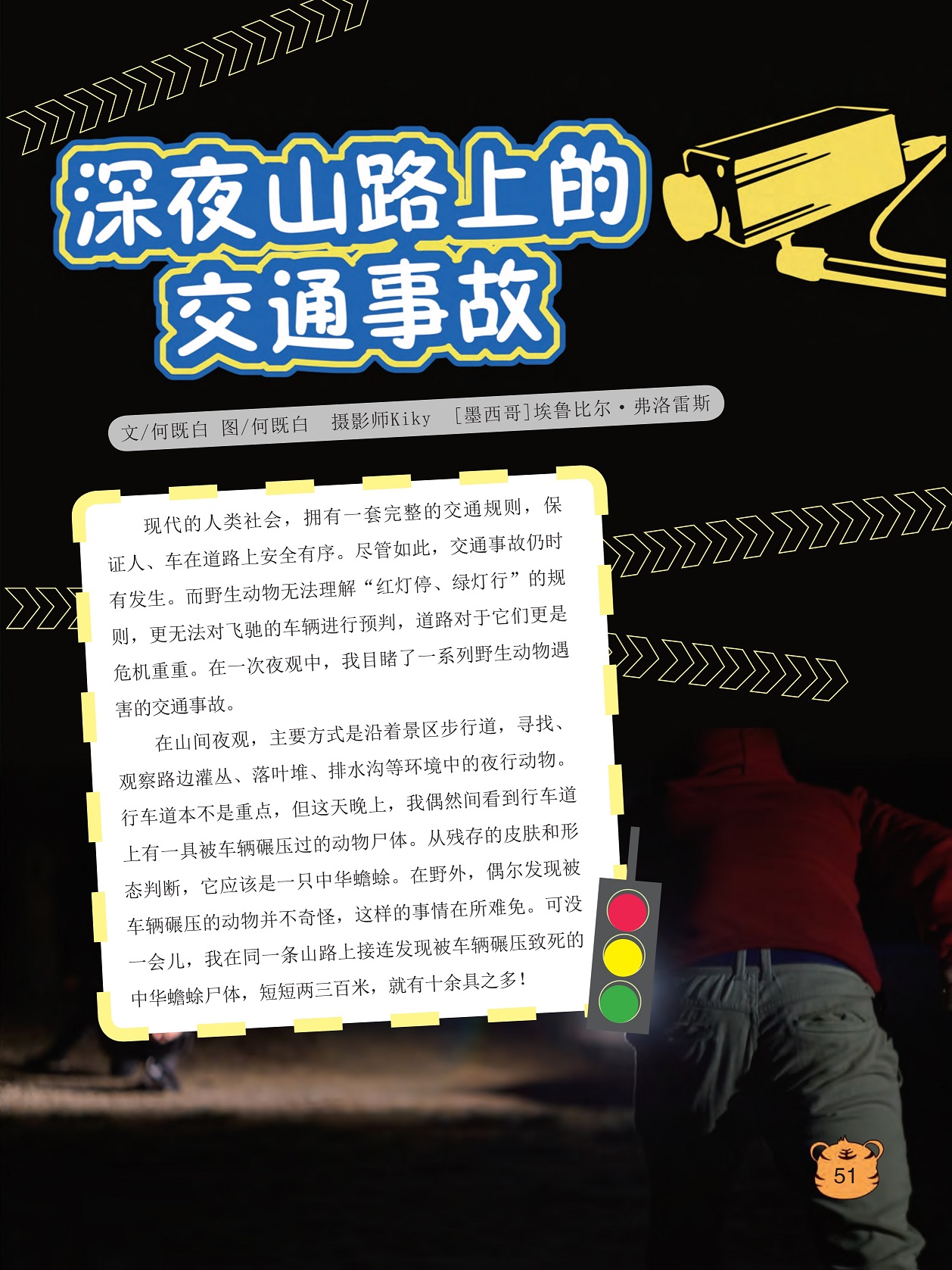 人类社会拥有一套完整的交通规则,被车辆碾压过的动物尸体