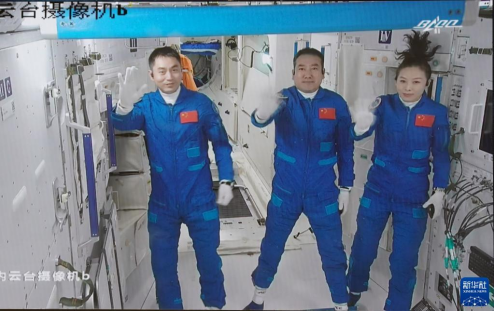 载人航天的“超长待机”,空间站组合体,天舟三号货运飞船