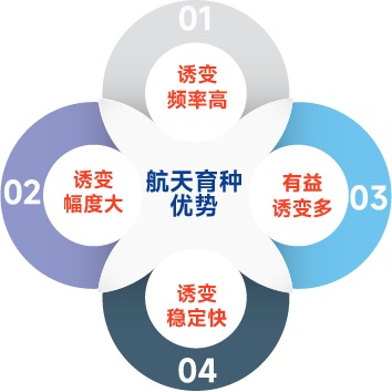 航天育种,航天育种优势