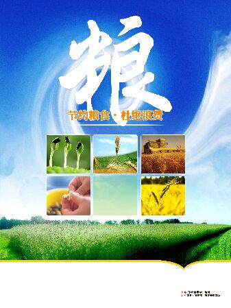 节约粮食杜绝浪费主题展板