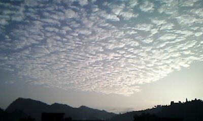 放射云、鱼鳞云是能够预测地震的“地震云”...