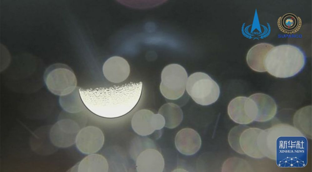 巴基斯坦立方星拍摄的首幅月球图像