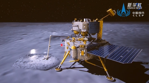 嫦娥六号在月背着陆