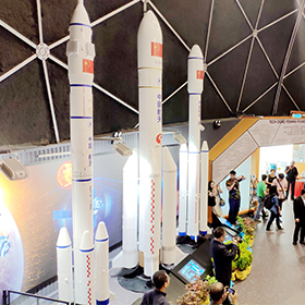 “太空探索”展厅展品输出“一带一路”国家(马来西亚)项目——中国科技馆常设展览首次走出国门，编织科普纽带助力“一带一路”