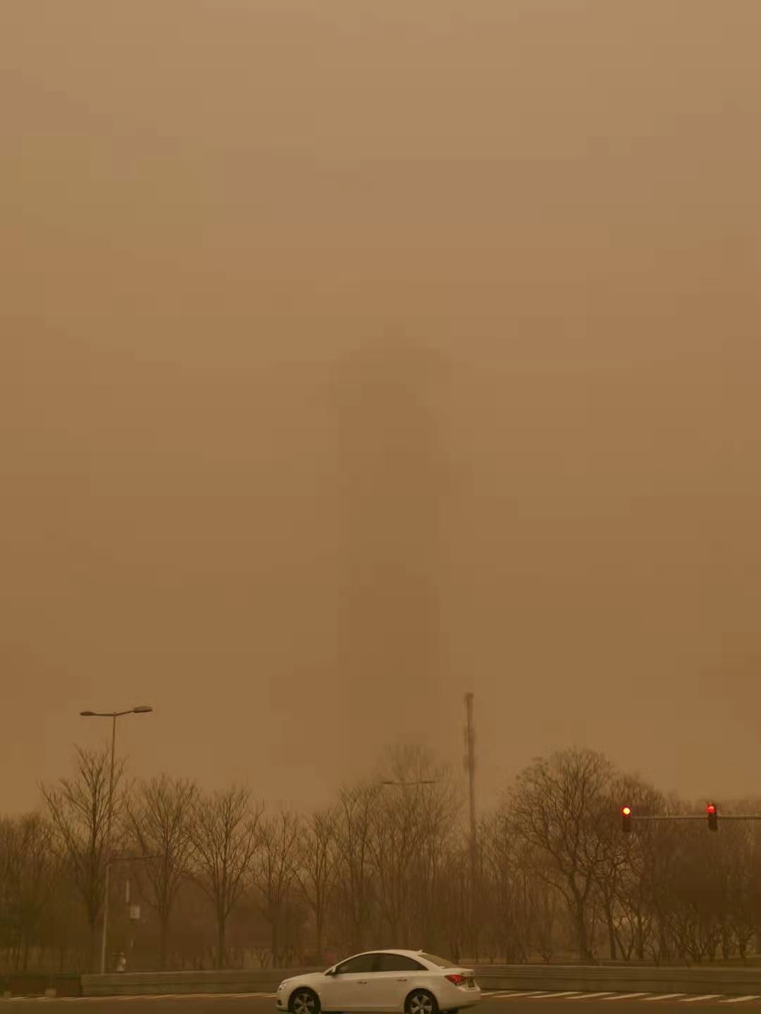 北京沙尘;沙尘暴;北京空气质量已达严重污染;沙尘天