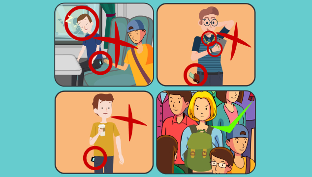 旅途安全,防盗抢