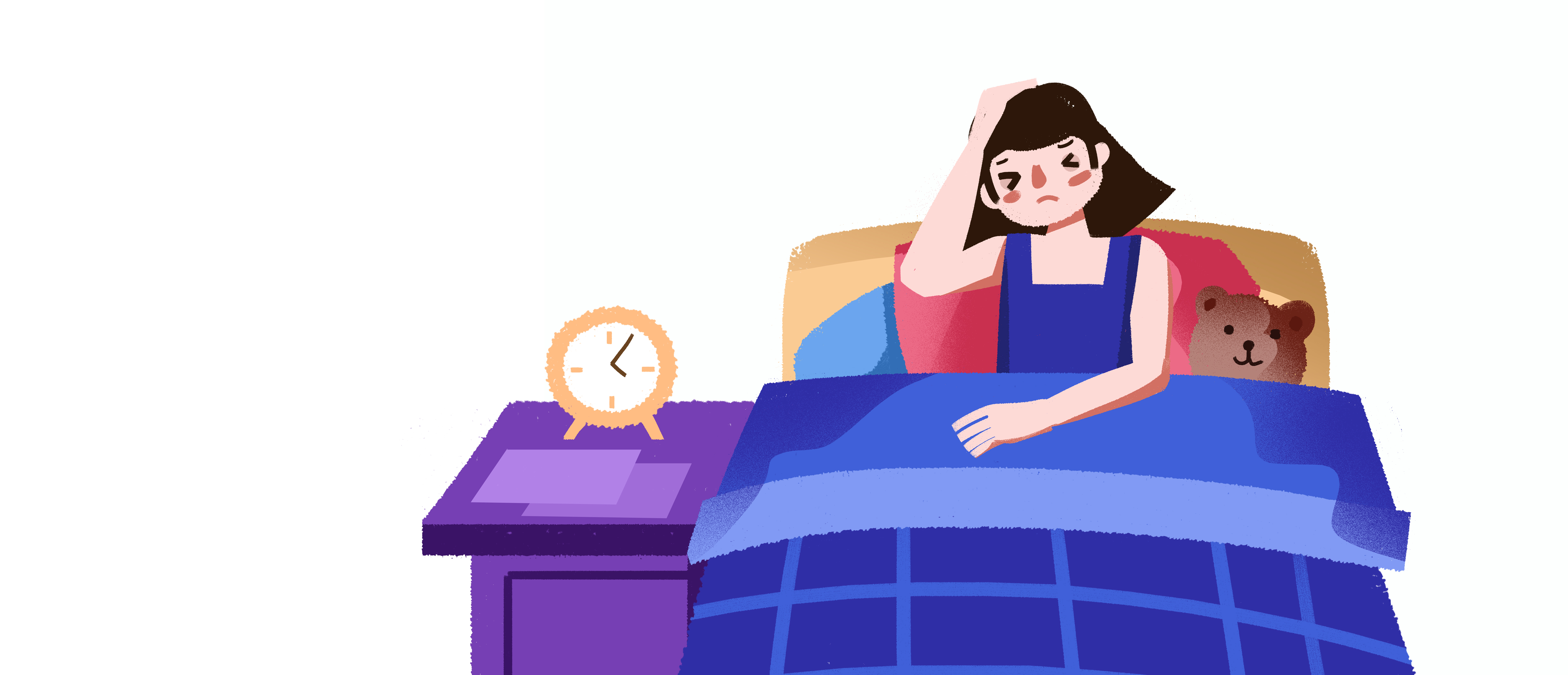 睡;睡眠;睡眠不足