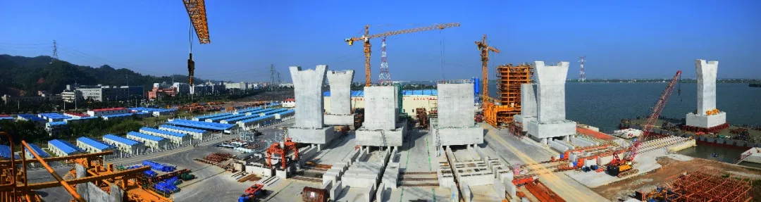 桥梁承台墩身整体工厂预制