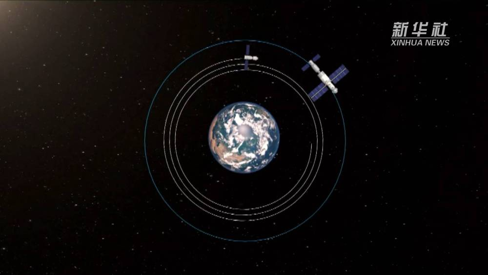 神舟十二号飞船,神舟十二号载人飞船与天和核心舱对接
