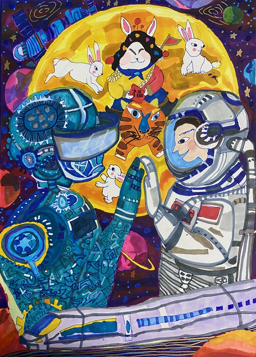 蟾宫玉兔往来自由