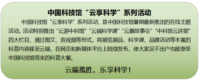 云游中科馆;云微展;专题海报
