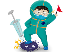 云游中科馆 疫情防控特辑：萌娃问答•病毒之问（五）