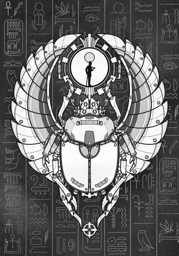 门阿霍特普神话,插画