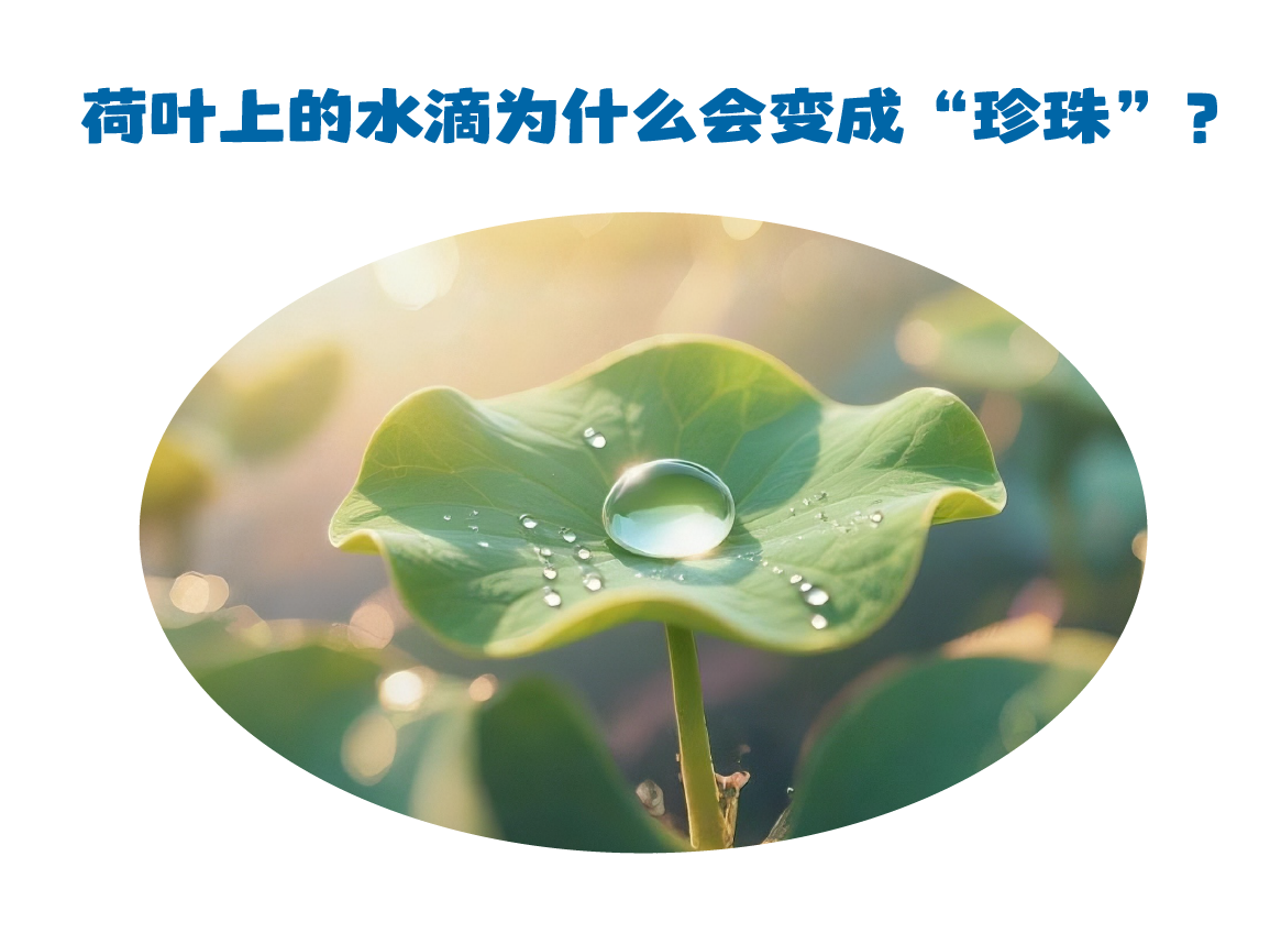 第458集 荷叶上的水滴为什么会变成“珍珠”？