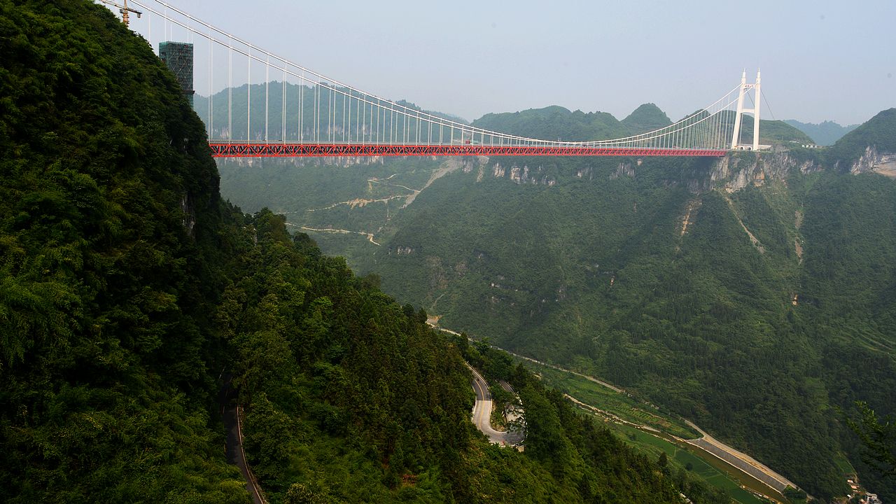 矮寨特大悬索桥